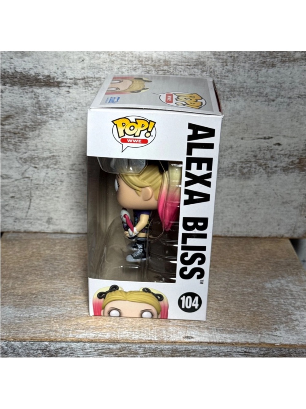 Funko Pop! WWE #104 Alexa Bliss Vinyl Figure Only At Walmart Brand New - Picture 4 of 6
